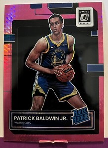 Patrick Baldwin Jr. RATED ROOKIE Donruss Optic 2022 Hyper Pink  #218
