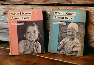 Louis Redmond Lot Of 2 What I Know About Girls And Boys 1952 First Edition - Picture 1 of 21