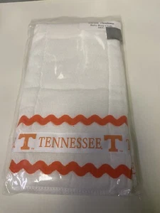 Tennessee NCAA Baby Burp Cloth White, Orange 19 X 13 Inches - Picture 1 of 3