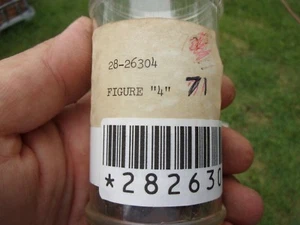 Figur "4" Schmidt Prägestempel Zahlenmaschine Typenschild Markierwerkzeug Stanze - Bild 1 von 3