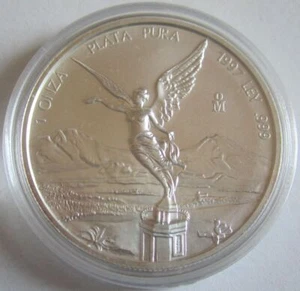 Mexico Libertad 1 Oz Silver 1997 - Picture 1 of 2