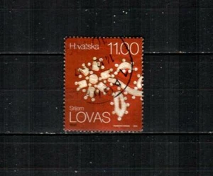 CROATIA Scott's 928 ( 1v ) Embroidery F/VF Used ( 2014 ) #2 - Picture 1 of 1