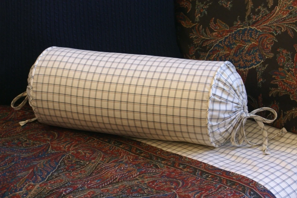 Новый заказ Ralph Lauren Bedford охоты проверить шеи подушка шеи рулон - Изображение 1 из 1