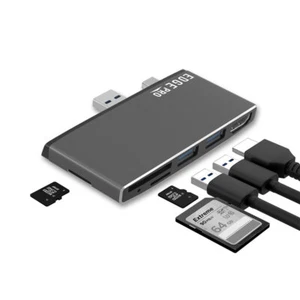 Mbeat Edge Pro P78 Multifunction USB Hub/Adapter f/Microsoft Surface Pro Gen 5/6 - Picture 1 of 6