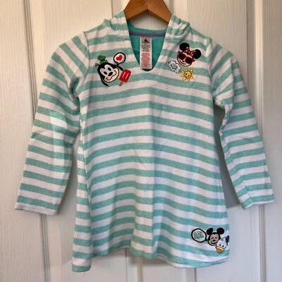 Niñas Disney Mickey Mouse & Friends Emoji Natación Encubrimiento: Raya Como Nueva, Talla 9/10 Foto 1 de 4