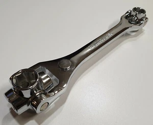 8 In 1 Multi-Function Shank Hex Wrench Spanner Universal Tool 12-19mm Sockets - Picture 1 of 11