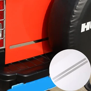 Chrome Steel Car Tailgate Waist Line Trim Decorate Kit For Hummer H3 2005-2009 - Bild 1 von 11