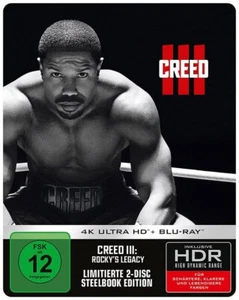 Creed III - Rocky's Legacy - 4K Ultra HD Steelbook # UHD+BLU-RAY-NEU - Bild 1 von 7