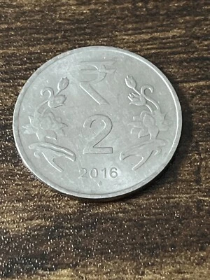 2016 India 2 Rupee Actual Coin TK5803* - Image 1 of 3