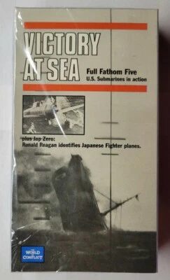 Victory at Sea Full Fathom Five U.S. Submarines in Action (VHS, 1986) - Image 1 of 3