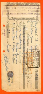 VITRY-SUR-SEINE ( 94 ) OMNIUM HORTICOLE / TRAITE 1931 - Imagen 1 de 2