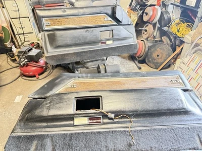 Cadillac Eldorado пара Lft, Rt передняя дверь в сборе кабриолет? Черный 71-76 - Изображение 1 из 4