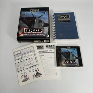 Jane's Combat Simulations USAF United States Air Force Pc Cd originale BIG BOX - Foto 1 di 6