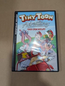 Tiny Toon Adventures Volume 3 Crazy Crew Rescues! DVD Rare OOP 90s Kids Cartoon - Imagen 1 de 3