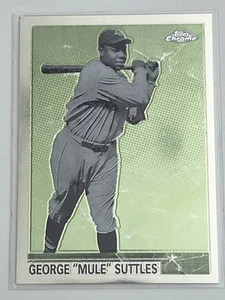 George "Mule" Suttles -2001 Topps Chrome What Could Have Been WCB8 - Picture 1 of 2