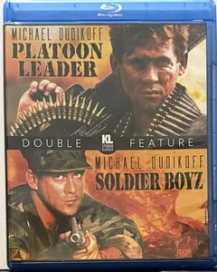Platoon Leader / Soldier Boyz (Blu-ray) Kino Lorber Michael Dudikoff RARE OOP - Imagen 1 de 3