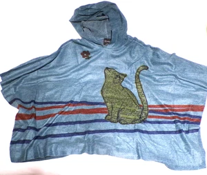 Inoah Curios Katze Poncho Tunika Medium - Bild 1 von 3