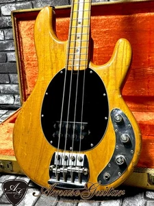 MUSIC MAN Stingray # Natural Maple 1978 Pre Ernie con estuche de tweed lacado original - Imagen 1 de 10