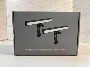 Video Light Bar for Conference calls, attaches to Monitor 2 pack - Picture 1 of 3