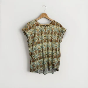 Next x Morris & Co Top Women’s UK 10 Patterned Blouse Top - Picture 1 of 10