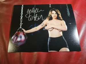 Gabbie Carter (Erwachsenenfilmstar) signiertes handsigniertes 8x10 Foto - Bild 1 von 2