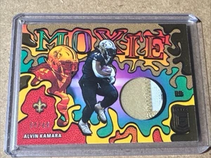 Alvin Kamara /49 Moxie 3 Color Patch 2021 Donruss Elite #MO20 Alvin Kamara Moxie - Bild 1 von 4