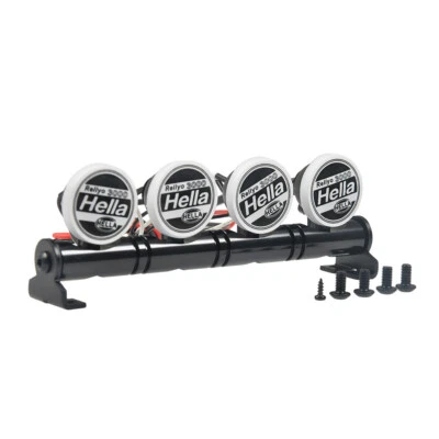 RC LED Spotlight Dachbeleuchtung Scheinwerfer Karosserie Lampe Hella RC Auto - Bild 1 von 3