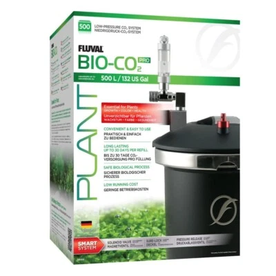 Fluval Bio-CO2 – Low Pressure – Up to 132 Gal / 500L – A8466 – Plant Growth Kit
