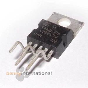 TDA2030A STM AUDIO AMPLIFIER 18W IC HiFI 2030 Pentawatt V - Picture 1 of 1