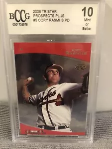 2006 TRISTAR Prospects Plus Cory Rasmus #5 Rated 10 - Picture 1 of 2
