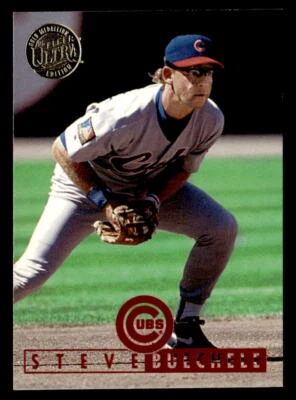 Steve Buechele 1995 Ultra  Card #135 Chicago Cubs - Image 1 of 2