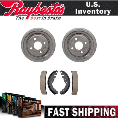 Kit de tambores de freno traseros y zapatas de freno para Dodge 600 1983-1986 - Raybestos Foto 1 de 4