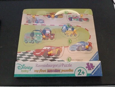 Disney Baby Cars Puzzle Holz 2 + Neu OVP Ravensburger  - Bild 1 von 2