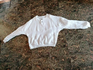 herren sweatshirt, weiß, Größe 50, ungetragen - Bild 1 von 2