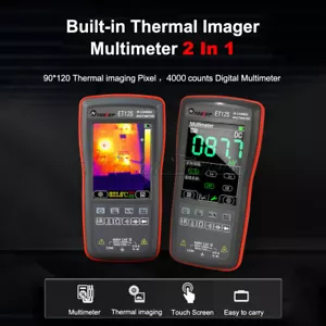 2 In 1 Thermal Imager Multimeter 2.8'' Touch Screen IR Thermal Camera Multimeter - Bild 1 von 20