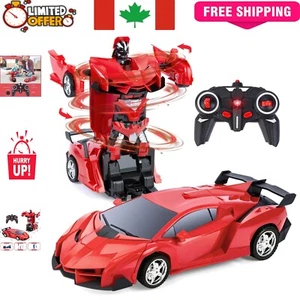 Children's Transforming RC Car with Realistic Sounds - Perfect Gift for Kids - Picture 1 of 9