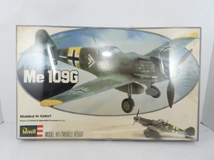 REVELL ME-109G MESSERSCHMITT AIR FORCE JG54 GRUNHERZ RARE 1980 - Picture 1 of 7