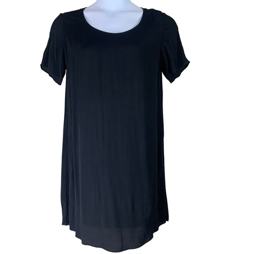 VETEMENTS Abito Wilfred Free Taglia Media Nero Cambio Manica Corta Foderato Donna Difetto