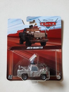 NOVITA' CARS Disney pixar JUSTIN ROADRITTER 2021 RARO mattel scala 1/55 maclama - Foto 1 di 9