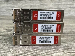 Lot 3 Fiberstore DWDM-SFP10G-40S #S-1 - Picture 1 of 4