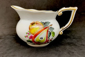Herend Früchte und Blumen kleines Milchkännchen 3" x 4,75" - Bild 1 von 11