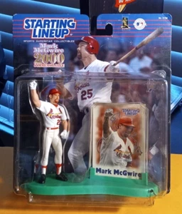 2000 Mark McGuire Starting Lineup 2000 Commemorative Figure - w/collector Card - Picture 1 of 4