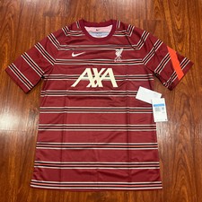 2021-22 Men’s Nike Liverpool Soccer Pre Match Training Jersey Medium M