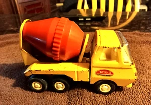 Old Vintage Tonka Cement Mixer Truck # 55010 1960s 4 3/4" Long - Picture 1 of 7