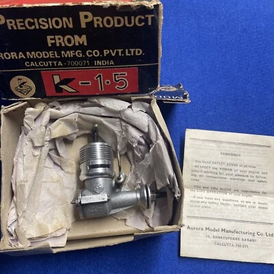 Aurora K-1.5 Model Aeroplane Engine For Control Line Free Flight Aeroplane Plane - Image 1 of 4