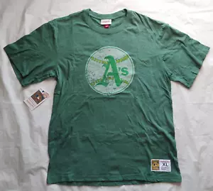 BRAND NEW w/ Tags Oakland Athletics A's Mitchell & Ness T-Shirt - Size XL - Picture 1 of 6