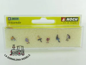 ED 36535 NOCH ESCALA N DIFERENTES PERSONAJES SENTADOS - NUEVO (c62) - Imagen 1 de 8