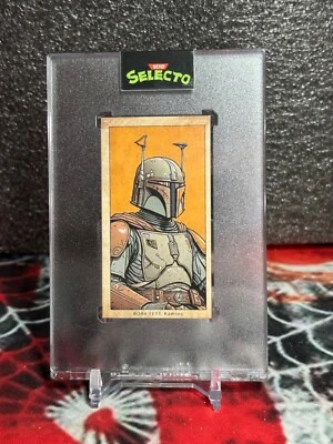 2025 Custom T206-Style Boba Fett Trading Card – Vintage Star Wars Art - Image 1 of 2