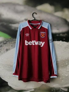 West Ham United 2021 - 2022 home football shirt jersey Umbro size XL longsleeve - Picture 1 of 13