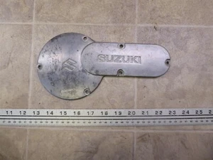 1975 Suzuki RV125 Enduro S884-2) left side engine cover - Picture 1 of 12